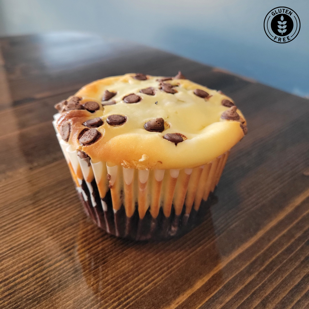 Gluten Free Chocolate Chip Cream Cheese Muffins - 6 Pack